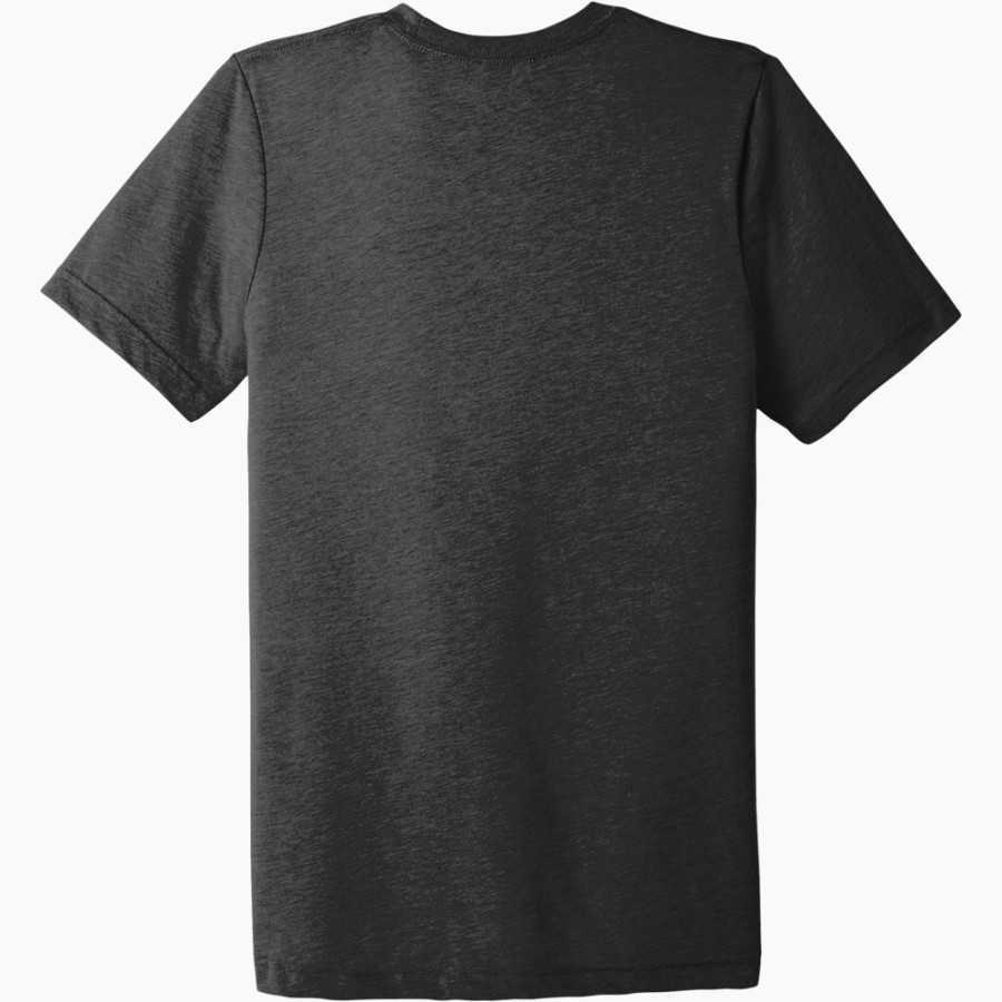 DOVER HIGH SCHOOL LONGHORNS BELLA+CANVAS Unisex Triblend Short Sleeve Tee