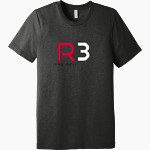 BVSA BOBBY VALENTINE'S SP <span class="pdp-name-mascot">BOBBY VALENTINE'S SPORTS ACADEMY</span> BELLA+CANVAS Unisex Triblend Short Sleeve Tee Front Thumbnail