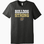 Bryant Bulldogs <span class="pdp-name-mascot">Bryant Bulldogs</span> BELLA+CANVAS Unisex Triblend Short Sleeve Tee Front Thumbnail