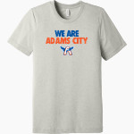 Adams City Middle School <span class="pdp-name-mascot">Adams City</span> BELLA+CANVAS Unisex Triblend Short Sleeve Tee Front Thumbnail