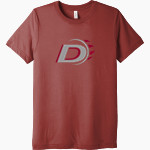 De Leon Independent Fighting Bearcats <span class="pdp-name-mascot">De Leon Independent Fighting Bearcats</span> BELLA+CANVAS Unisex Triblend Short Sleeve Tee Front Thumbnail