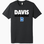 DAVIS SENIOR HIGH SCHOOL BLUE DEVILS <span class="pdp-name-mascot">DAVIS BLUE DEVILS</span> BELLA+CANVAS Unisex Triblend Short Sleeve Tee Front Thumbnail