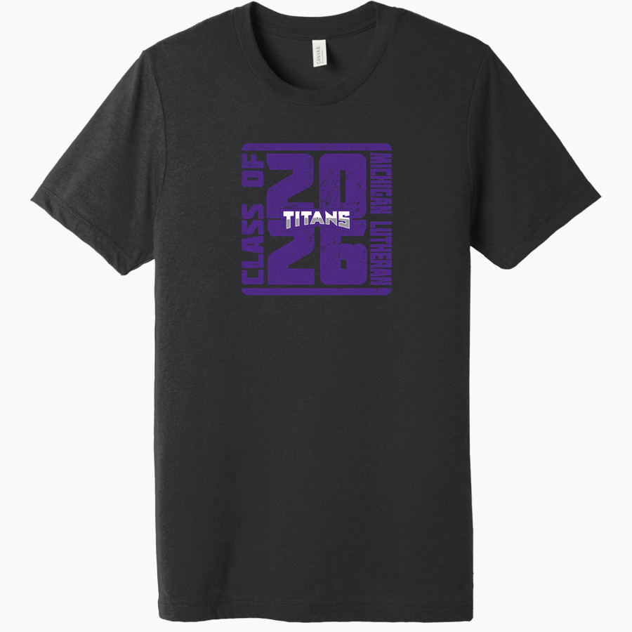 Michigan Lutheran Titans <span class="pdp-name-mascot">Michigan Lutheran High School Titans</span> BELLA+CANVAS Unisex Triblend Short Sleeve Tee