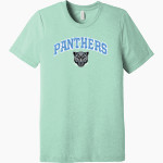 Pearson Panthers <span class="pdp-name-mascot">Pearson School Panthers</span> BELLA+CANVAS Unisex Triblend Short Sleeve Tee Front Thumbnail