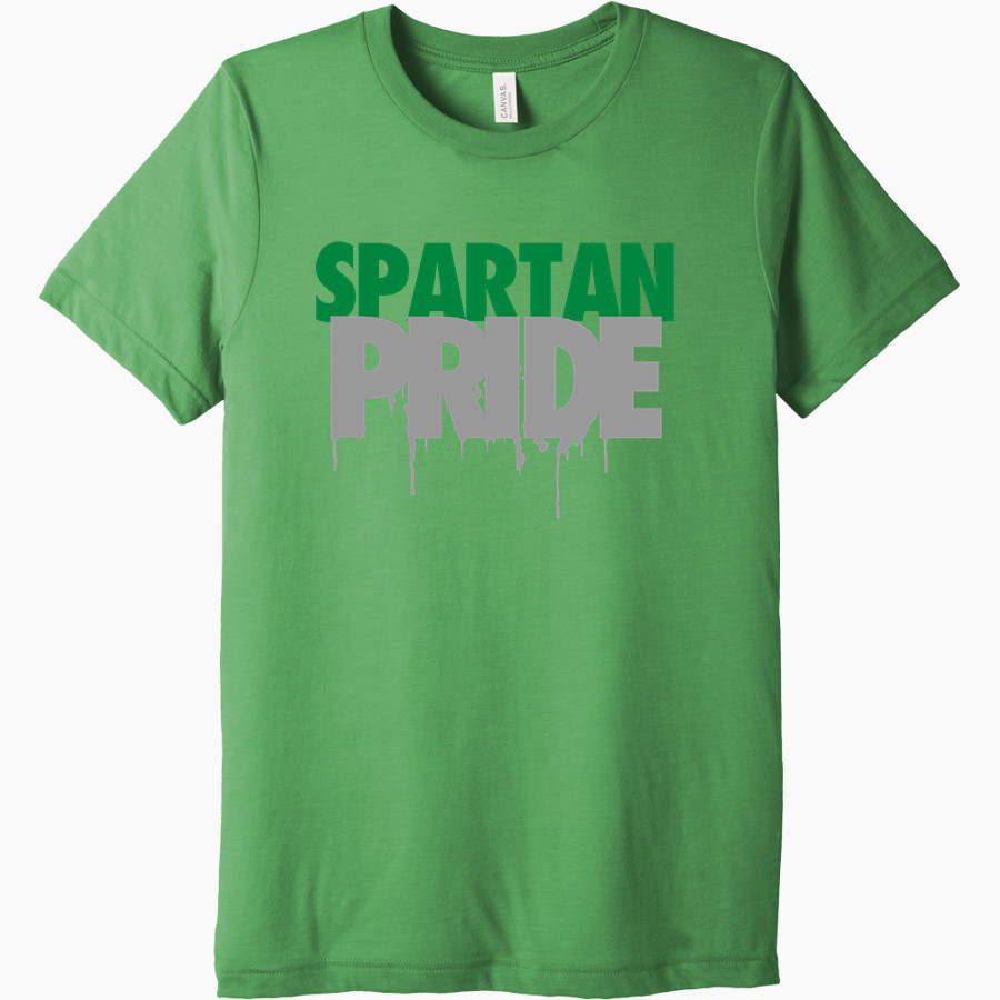 WEST MONONA HIGH SCHOOL SPARTANS BELLA+CANVAS Unisex Triblend Short Sleeve Tee