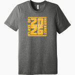 Northwest University Eagles Online Store <span class="pdp-name-mascot">Northwest Eagles</span> BELLA+CANVAS Unisex Triblend Short Sleeve Tee Front Thumbnail