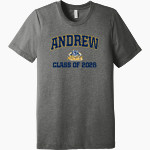 Andrew Tigers <span class="pdp-name-mascot">Andrew College Tigers</span> BELLA+CANVAS Unisex Triblend Short Sleeve Tee Front Thumbnail