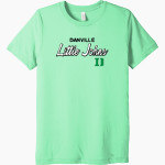 DANVILLE HIGH SCHOOL LITTLE JOHNS <span class="pdp-name-mascot">DANVILLE LITTLE JOHNS</span> BELLA+CANVAS Unisex Triblend Short Sleeve Tee Front Thumbnail