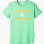 St. Patrick of Heatherdowns Irish <span class="pdp-name-mascot">St. Patrick of Heatherdowns Irish</span> BELLA+CANVAS Unisex Triblend Short Sleeve Tee Front Thumbnail