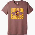 LINDBLOM MATH AND SCIENCE ACADEMY EAGLES BELLA+CANVAS Unisex Triblend Short Sleeve Tee Front Thumbnail
