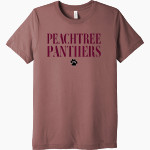 Peachtree Panthers <span class="pdp-name-mascot">Peachtree Academy Panthers</span> BELLA+CANVAS Unisex Triblend Short Sleeve Tee Front Thumbnail