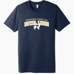 ROCKFORD CHRISTIAN HIGH SCHOOL ROYAL LIONS <span class="pdp-name-mascot">ROCKFORD CHRISTIAN ROYAL LIONS</span> BELLA+CANVAS Unisex Triblend Short Sleeve Tee Front Thumbnail