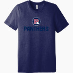 RIVERTON PARKE HIGH SCHOOL PANTHERS <span class="pdp-name-mascot">RIVERTON PARKE PANTHERS</span> BELLA+CANVAS Unisex Triblend Short Sleeve Tee Front Thumbnail