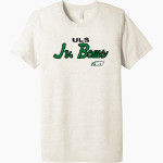 ULS Jr. Bows BELLA+CANVAS Unisex Triblend Short Sleeve Tee Front Thumbnail