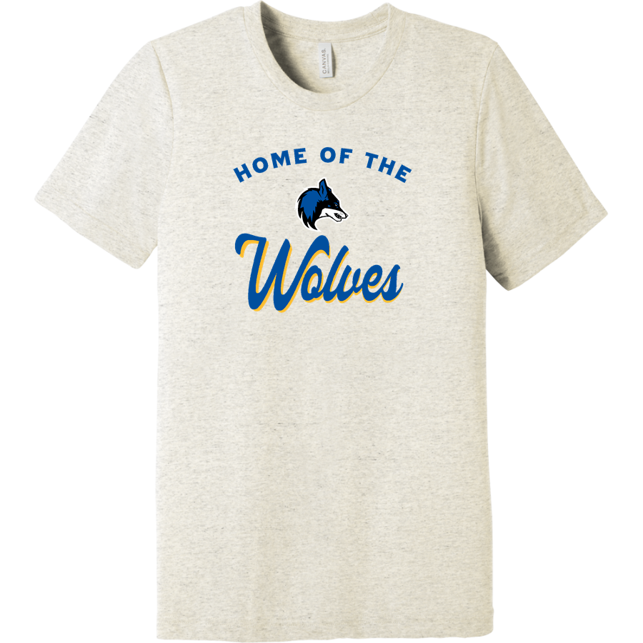 St. Gregory Wolves <span class="pdp-name-mascot">St. Gregory School Wolves</span> BELLA+CANVAS Unisex Triblend Short Sleeve Tee