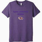 LYON COUNTY HIGH SCHOOL LYONS BELLA+CANVAS Unisex Triblend Short Sleeve Tee Front Thumbnail
