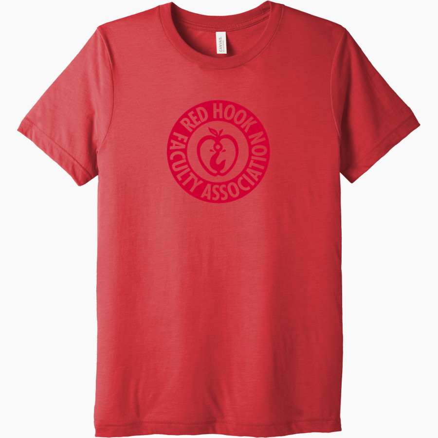 Red Hook Faculty Association RHFA BELLA+CANVAS Unisex Triblend Short Sleeve Tee