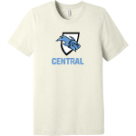 Central Chargers <span class="pdp-name-mascot">Central Chargers</span> BELLA+CANVAS Unisex Triblend Short Sleeve Tee Front Thumbnail