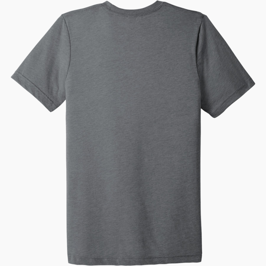 DOVER HIGH SCHOOL LONGHORNS BELLA+CANVAS Unisex Triblend Short Sleeve Tee