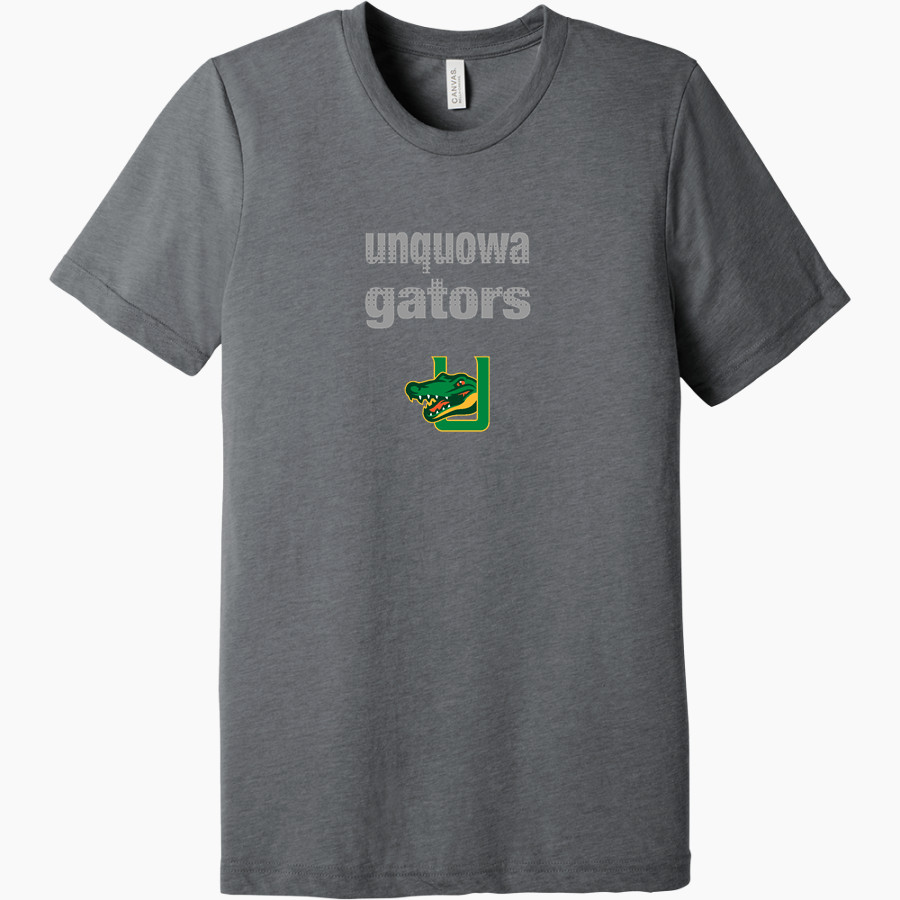 Unquowa Gators BELLA+CANVAS Unisex Triblend Short Sleeve Tee