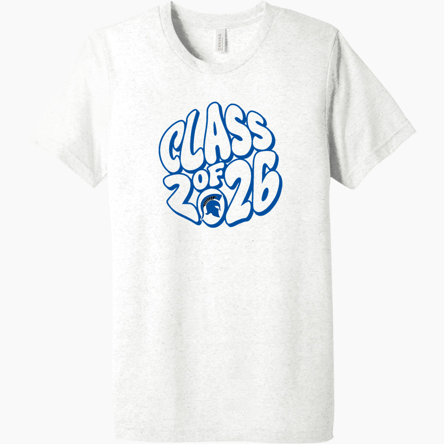 CENTENNIAL HIGH SCHOOL SPARTANS <span class="pdp-name-mascot">CENTENNIAL SPARTANS</span> BELLA+CANVAS Unisex Triblend Short Sleeve Tee