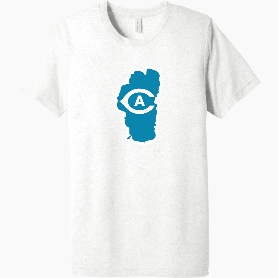 Aggie Sideline Store UC Davis BELLA+CANVAS Unisex Triblend Short Sleeve Tee