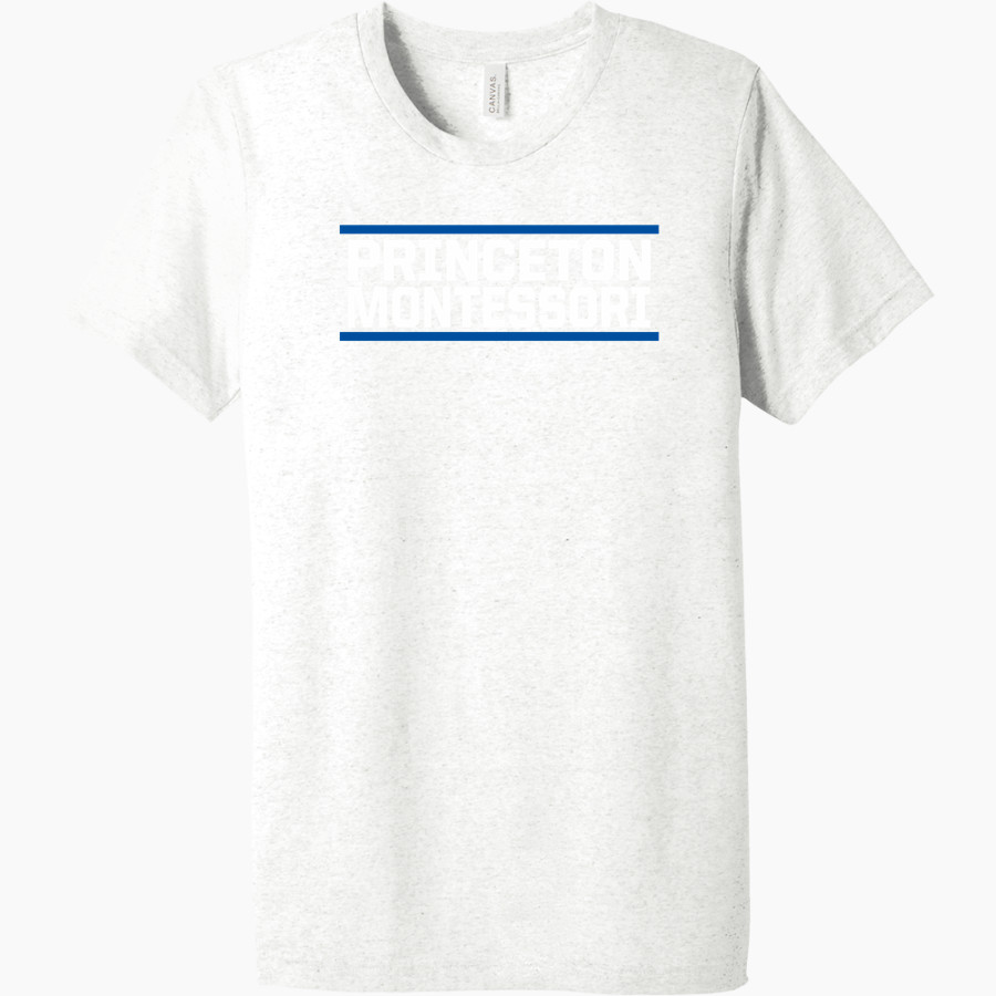 Princeton Montessori School <span class="pdp-name-mascot">Princeton Montessori Deer</span> BELLA+CANVAS Unisex Triblend Short Sleeve Tee