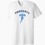 Northshore Titans Online Store <span class="pdp-name-mascot">Northshore Titans</span> BELLA+CANVAS Unisex Triblend Short Sleeve Tee Front Thumbnail