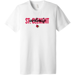 St. Clement Cardinals <span class="pdp-name-mascot">St. Clement School Cardinals</span> BELLA+CANVAS Unisex Triblend Short Sleeve Tee Front Thumbnail