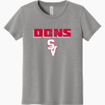 SIERRA VISTA HIGH SCHOOL DONS <span class="pdp-name-mascot">SIERRA VISTA DONS</span> Bella+Canvas Youth Triblend SS Tee Front Thumbnail