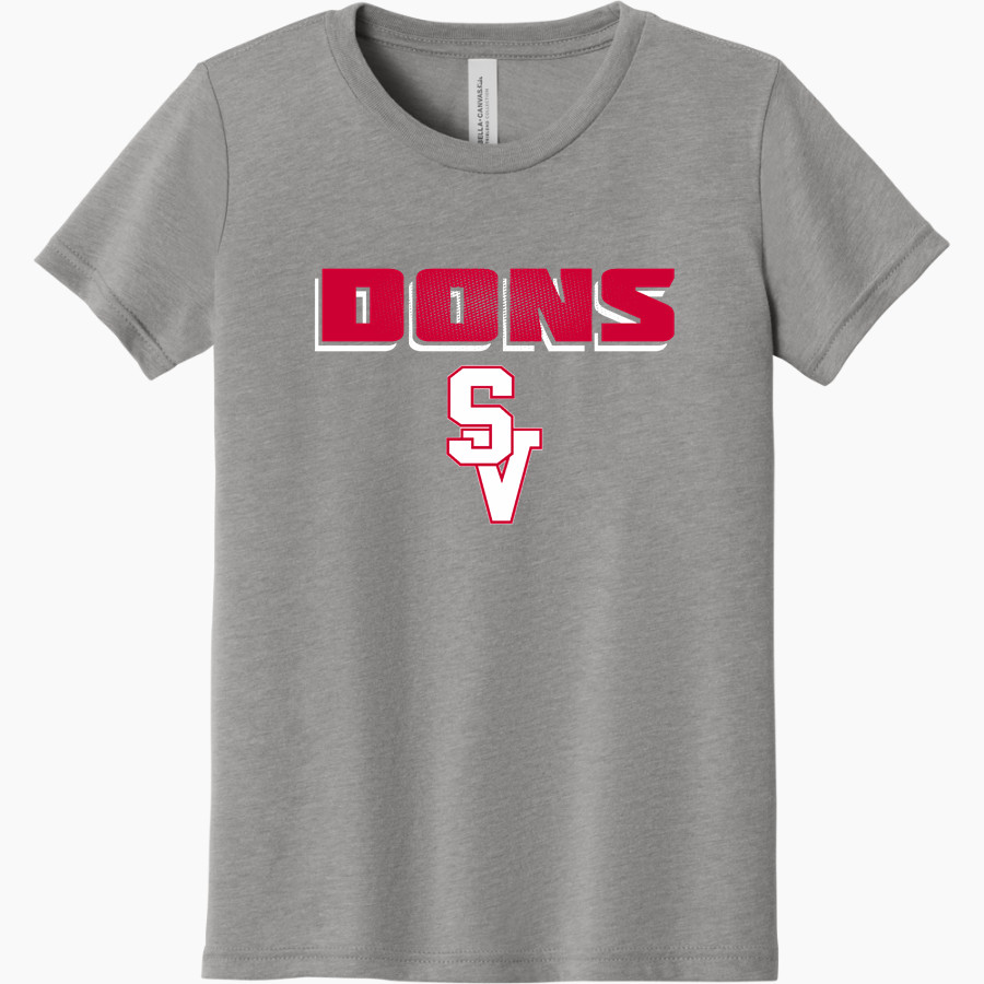 SIERRA VISTA HIGH SCHOOL DONS <span class="pdp-name-mascot">SIERRA VISTA DONS</span> Bella+Canvas Youth Triblend SS Tee