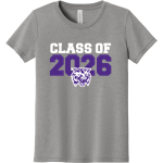 WEST HIGH SCHOOL WILDCATS <span class="pdp-name-mascot">WEST WILDCATS</span> BELLA+CANVAS Youth Triblend SS Tee Front Thumbnail