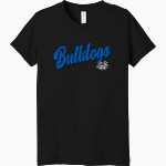 DSA BULLDOGS Bella+Canvas Youth Triblend SS Tee Front Thumbnail