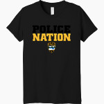 Potsdam Police Deptartment Police <span class="pdp-name-mascot">Potsdam Police Deptartment Police</span> Bella+Canvas Youth Triblend SS Tee Front Thumbnail