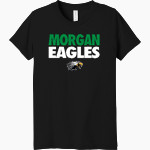 MORGAN HIGH SCHOOL EAGLES <span class="pdp-name-mascot">MORGAN EAGLES</span> Bella+Canvas Youth Triblend SS Tee Front Thumbnail