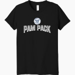 Washington Pam Pack <span class="pdp-name-mascot">Washington High School Pam Pack</span> Bella+Canvas Youth Triblend SS Tee Front Thumbnail