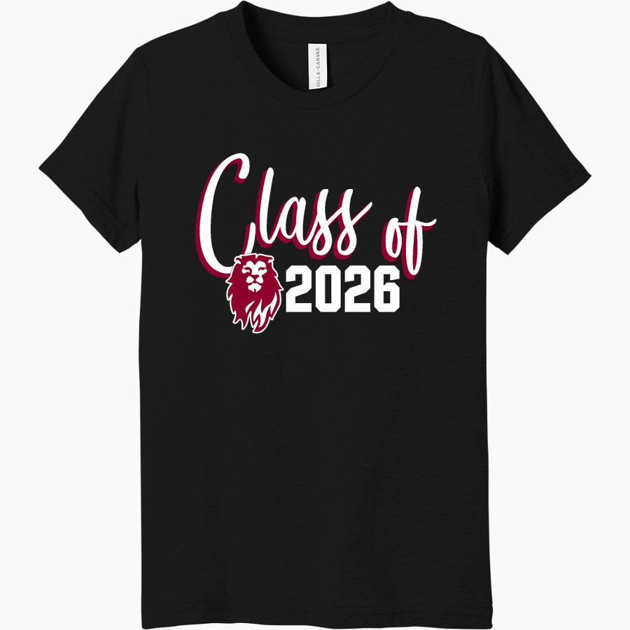 MORAVIAN ACADEMY LIONS <span class="pdp-name-mascot">MORAVIAN ACADEMY LIONS</span> Bella+Canvas Youth Triblend SS Tee