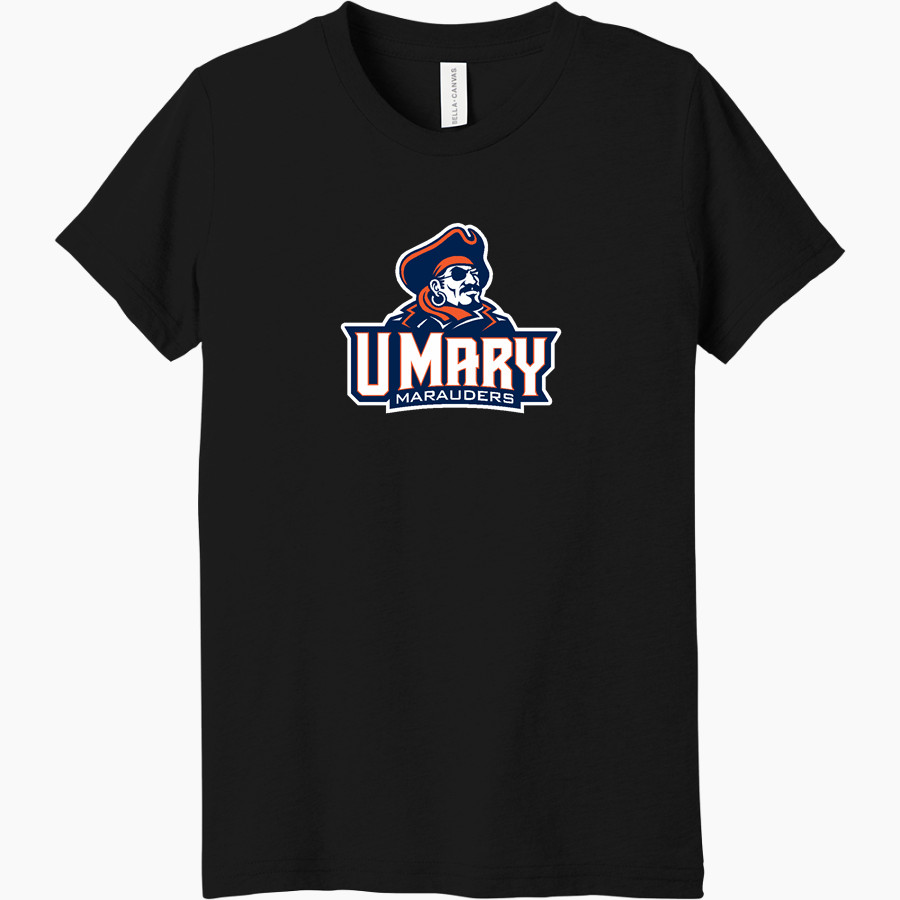 UMary Marauders Online Store <span class="pdp-name-mascot">University of Mary Marauders</span> Bella+Canvas Youth Triblend SS Tee