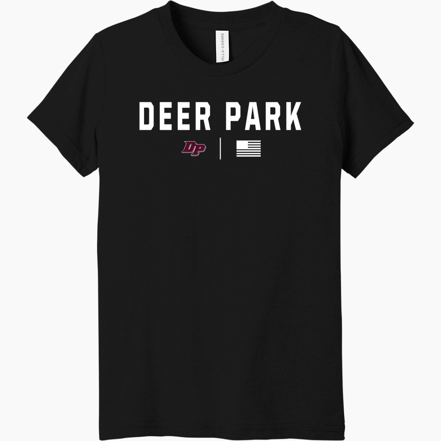 Deer Park Falcons <span class="pdp-name-mascot">Deer Park Falcons</span> Bella+Canvas Youth Triblend SS Tee
