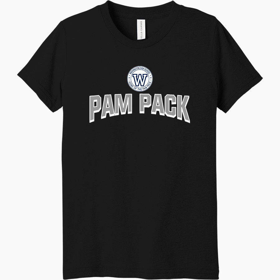 Washington Pam Pack <span class="pdp-name-mascot">Washington High School Pam Pack</span> Bella+Canvas Youth Triblend SS Tee