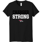 Fishers Chargers <span class="pdp-name-mascot">Fishers Chargers</span> BELLA+CANVAS Youth Triblend SS Tee Front Thumbnail