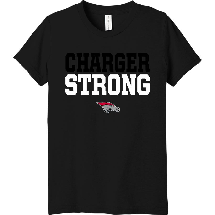 Fishers Chargers <span class="pdp-name-mascot">Fishers Chargers</span> BELLA+CANVAS Youth Triblend SS Tee