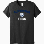 BELLARMINE PREPARATORY SCHOOL LIONS <span class="pdp-name-mascot">BELLARMINE PREPARATORY LIONS</span> Bella+Canvas Youth Triblend SS Tee Front Thumbnail
