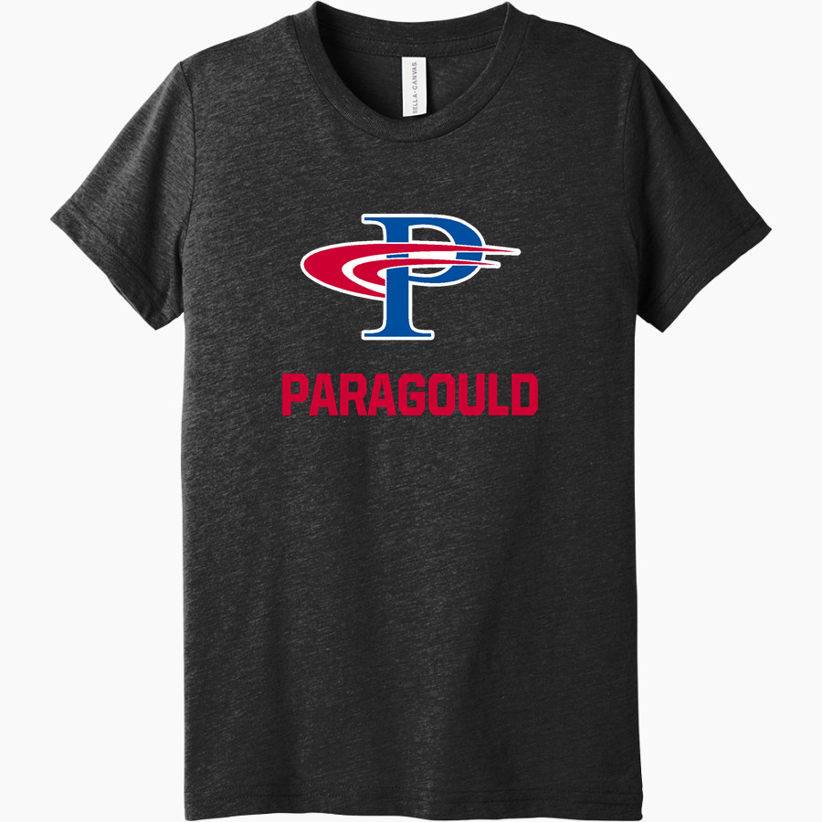 PARAGOULD HIGH SCHOOL RAMS Bella+Canvas Youth Triblend SS Tee