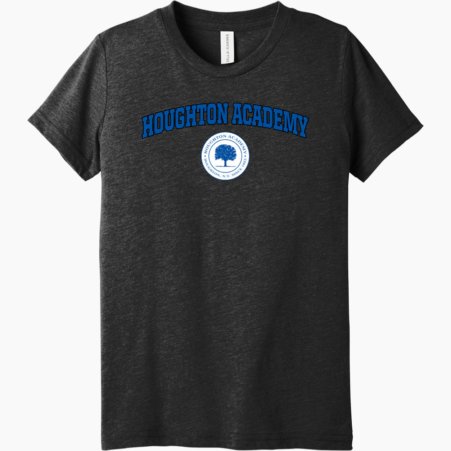 Houghton Academy Panthers <span class="pdp-name-mascot">Houghton Academy Panthers</span> Bella+Canvas Youth Triblend SS Tee
