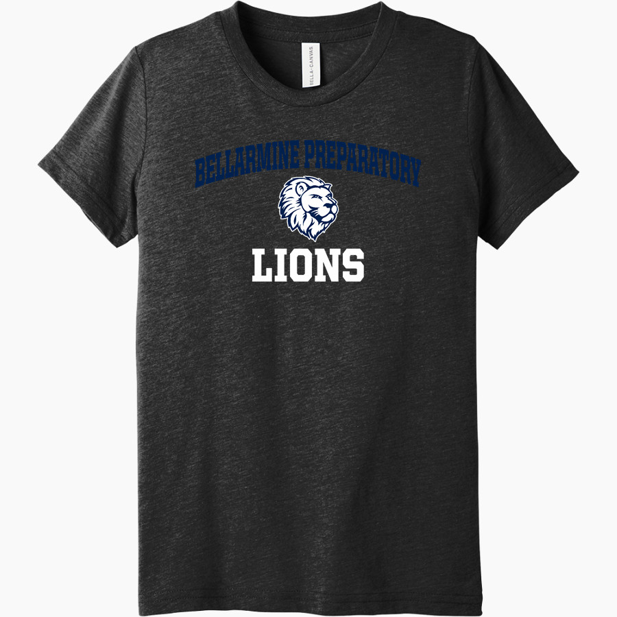 BELLARMINE PREPARATORY SCHOOL LIONS <span class="pdp-name-mascot">BELLARMINE PREPARATORY LIONS</span> Bella+Canvas Youth Triblend SS Tee