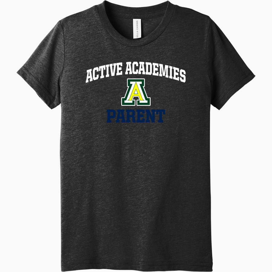 Active Academies Active Academy <span class="pdp-name-mascot">Active Academy</span> Bella+Canvas Youth Triblend SS Tee