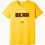 MISSION HIGH SCHOOL BEARS BELLA+CANVAS Unisex Triblend Short Sleeve Tee Front Thumbnail