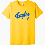 PENNSVILLE MEMORIAL HIGH SCHOOL EAGLES BELLA+CANVAS Unisex Triblend Short Sleeve Tee Front Thumbnail
