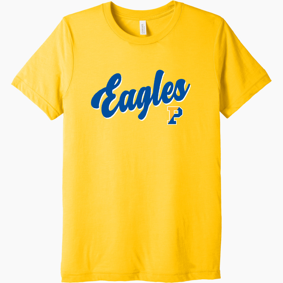 PENNSVILLE MEMORIAL HIGH SCHOOL EAGLES BELLA+CANVAS Unisex Triblend Short Sleeve Tee